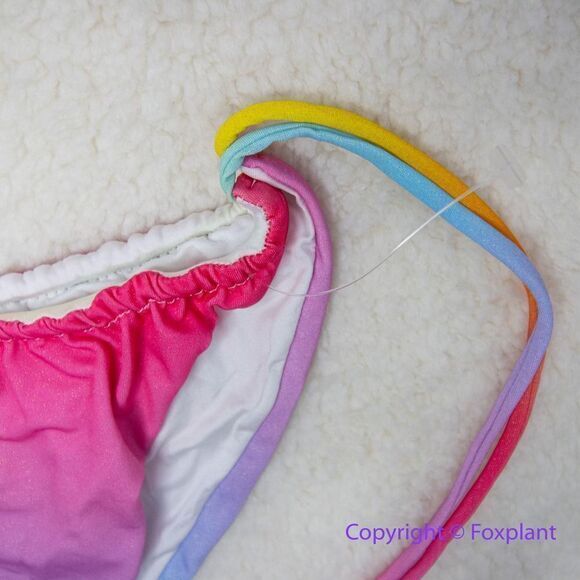 NEW Monica Hansen Beachwear MHB miami vice string bikini bottom, size s - Picture 7 of 13